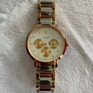 Kate Spade Women’s Tri-Tone Gramercy Watch